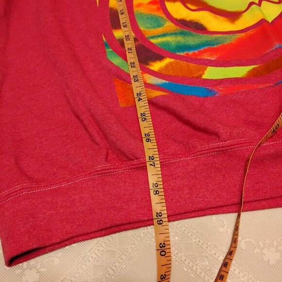 🆕 Urban Outfitters Nirvana Smile Overdyed Crewneck Sweashirt, S/M - Picture 11 of 16